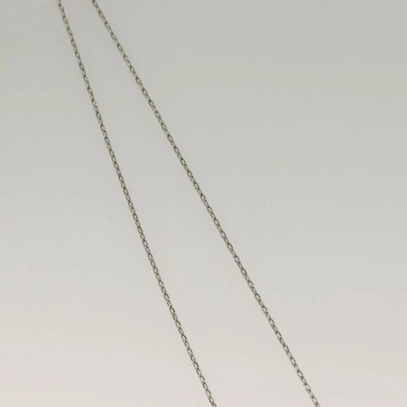 Salvatore Ferragamo Gancini Necklace metal Silver Auth - Picture 8 of 16